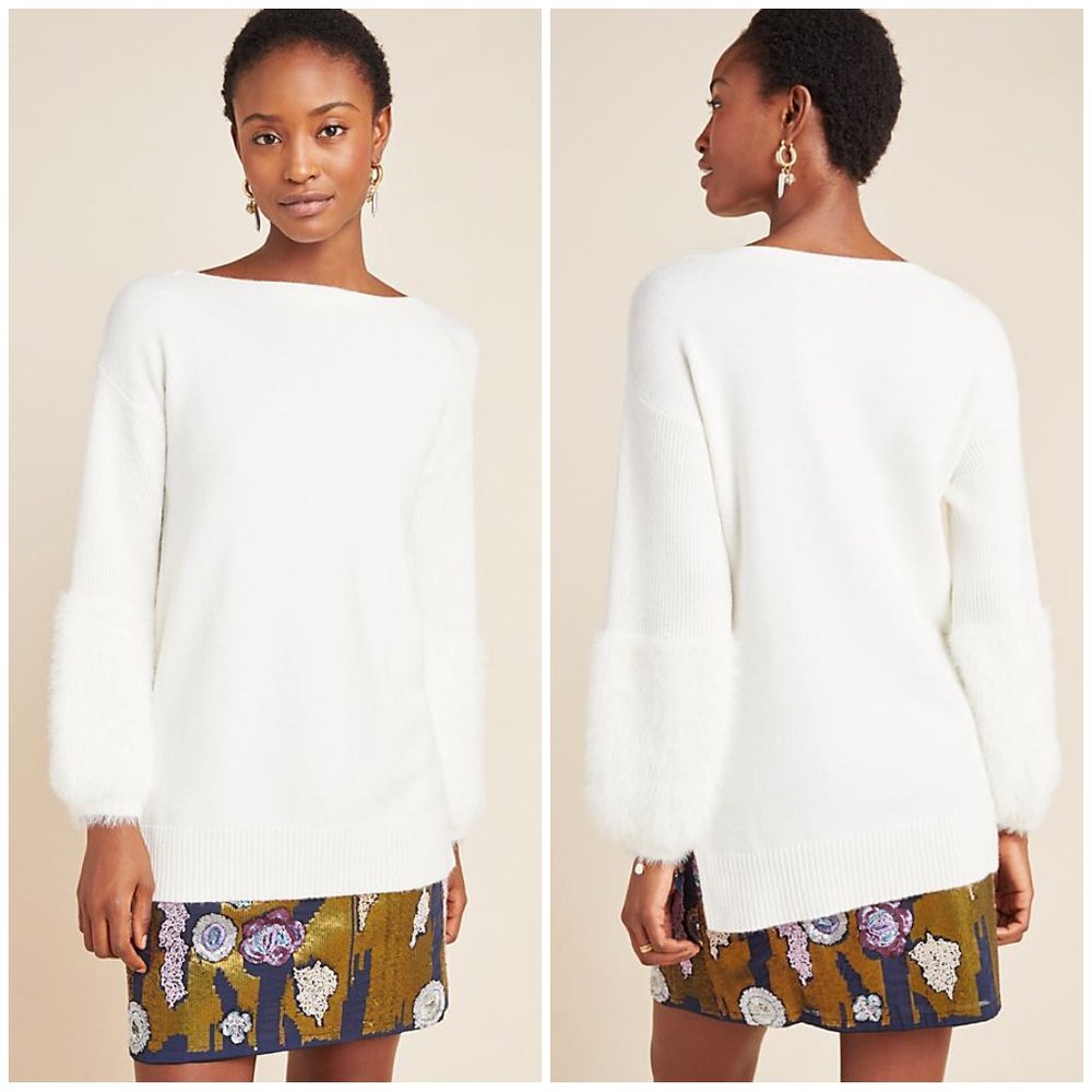 Anthropologie Colma Tunic Sweater